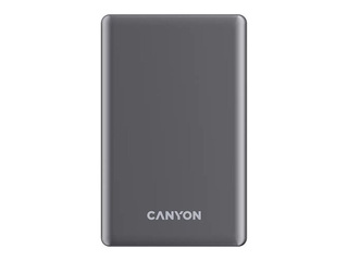Magnetiline mobiililaadija Canyon OnPower 505 slim MagSafe PD 20W, 5000mAh, tumehall