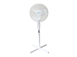 Põrandaventilaator Eco light, valge, 40cm, 45W