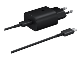 Samsung EP-TA800 25W USB Type-C, wit cable 1M, black