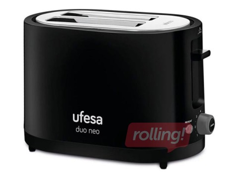 Röster Duo Neo Ufesa, 750W, must