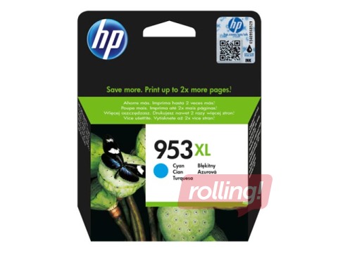 Tindikassett HP 953XL, sinine (1600 lk)