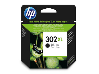 Tindikassett HP 302XL, must