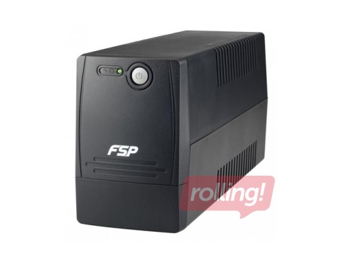 Katkematu toiteallikas FSP FP 600, 600VA, 360W, must