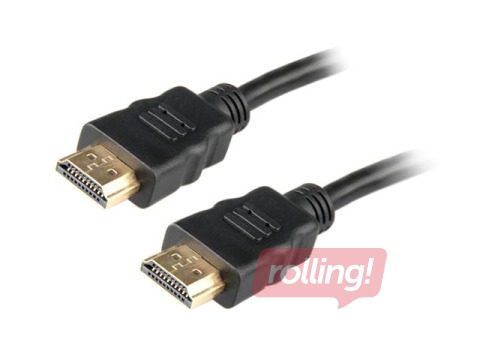 Kabelis Brackton HDMI- HDMI 3.0m Full-HD 1080p v1.4 OEM