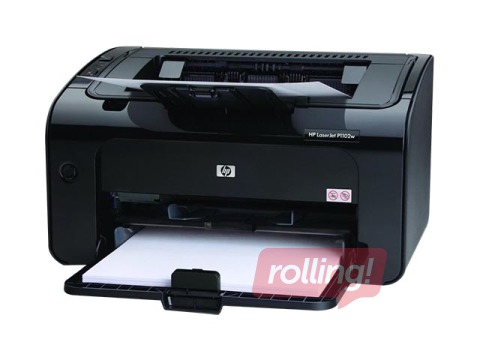 HP LaserJet P1102W mustvalge laserprinter