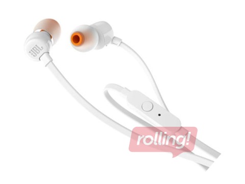 Headphones JBL Tune T110, White