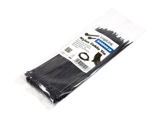 LogiLink Cable tie 2.5 x 200mm, black (100 pcs)