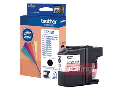 Tindikassett Brother MFCJ4620/J5320/J5620/J5720 must, (550 lk)