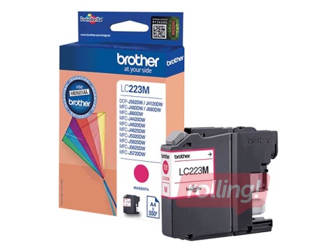 Tindikassett Brother MFCJ4620/J5320/J5620/J5720, punane, (550 lk)