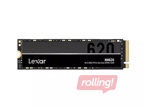 SSD ketas Lexar, NM620 2TB, M.2, PCIe 4.0 x4 (NVMe)