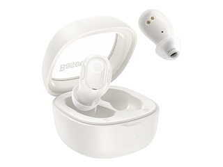 Baseus Bowie WM02 TWS juhtmeta kõrvaklapid, Bluetooth 5.0 (valge)