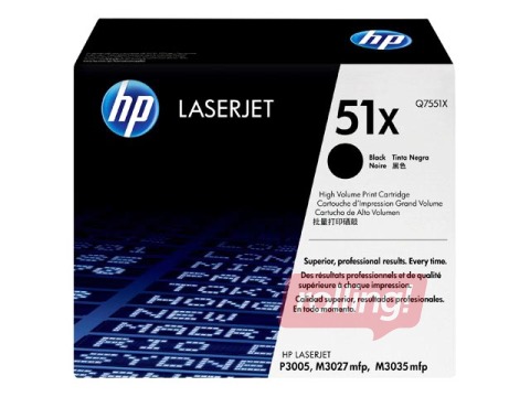 Toonerkassett HP LJ P3005, must, (13000 lk)