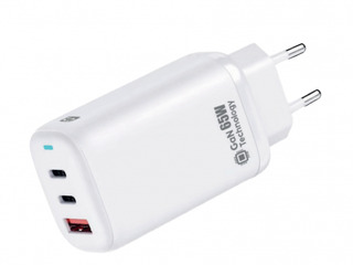 Laadija Quick QG-311 GaN Charger 2x USB-C / USB, 65W