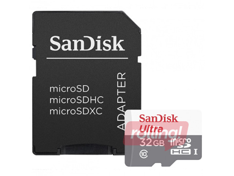Mälukaart SanDisk Ultra microSDXC 32GB