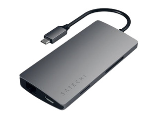 Adapter, Satechi, Multiport, USB-C, Space Grey