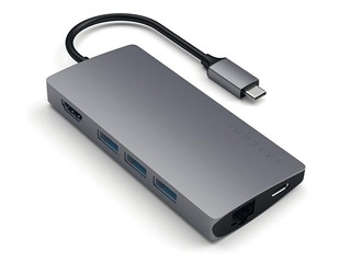 Satechi USB-C Multi-Port Adapter 4K HDMI, Gigabit Ethernet V2