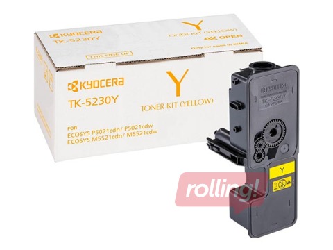 Kyocera Cartridge TK-5230 Yellow (2200 pgs)