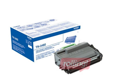 Toonerkassett Brother HL-L5100DN, must, (8000 lk)