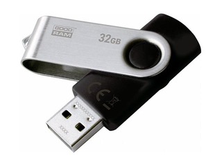 Mälupulk GOODRAM 32GB UTS3, USB 3.0, must