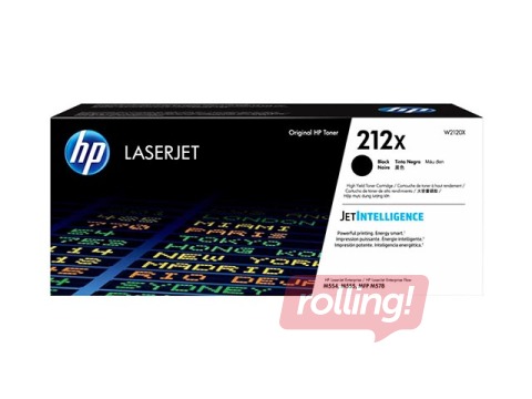 HP 212X High Yield Black Original LaserJet Toner Cartridge (13000 pgs)