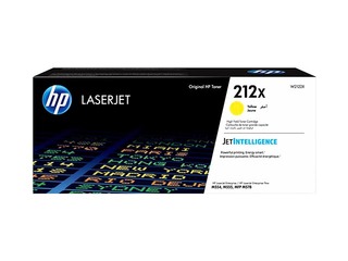 HP 212X High Yield Yellow Original LaserJet Toner Cartridge (10000 pgs)