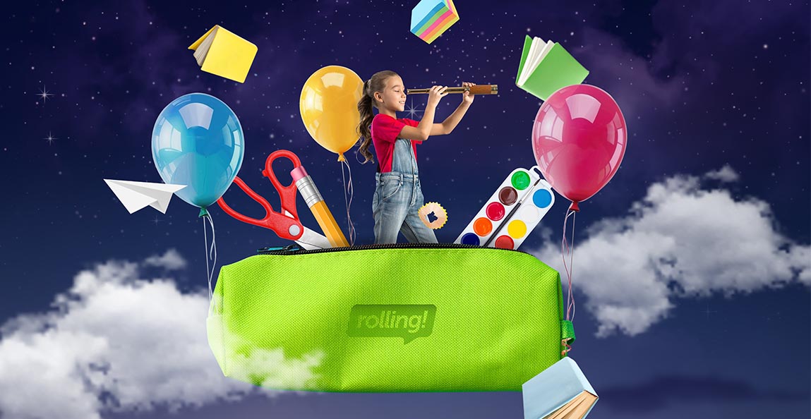 Tagasi kooli, kott täis ja kingitus Rollingust ostu eest!