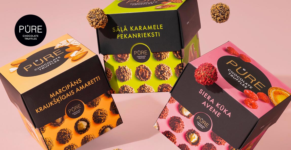Osta Pure Chocolate komme ja saa šokolaaditrü hvlid 