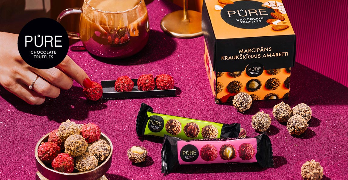 Osta Pure Chocolate kommid ja saa 