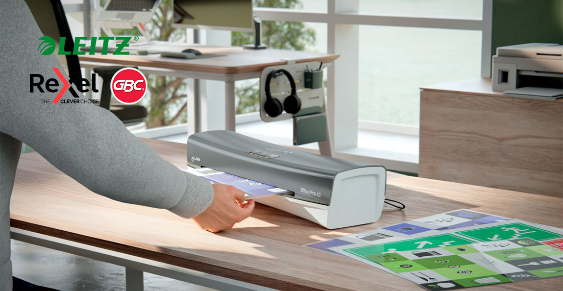 Osta Leitz, Rexel või GBC bürootehnika tooteid ja saad kingituseks Kõrvaklapid Kensington, H1000, USB-C ja Kõrvaklapid Kensington, H3000, Bluetooth Over-Ear!