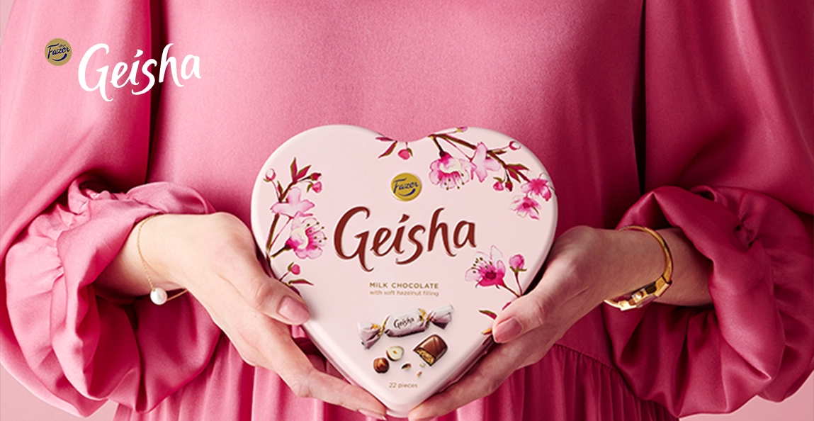 Osta Geisha tooteid ja saad kingituseks Geisha šokolaad karamelli ja meresoolaga, 100g!