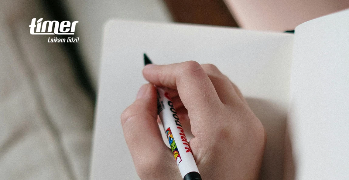 Osta Timer tooteid ja saad kingituseks Tempo märkmik, ruuduline!