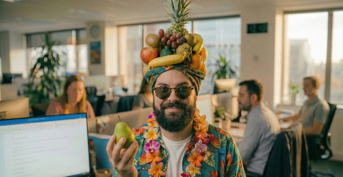 Suvemaitse kontoris ja kingituseks 7kg puuviljakast!