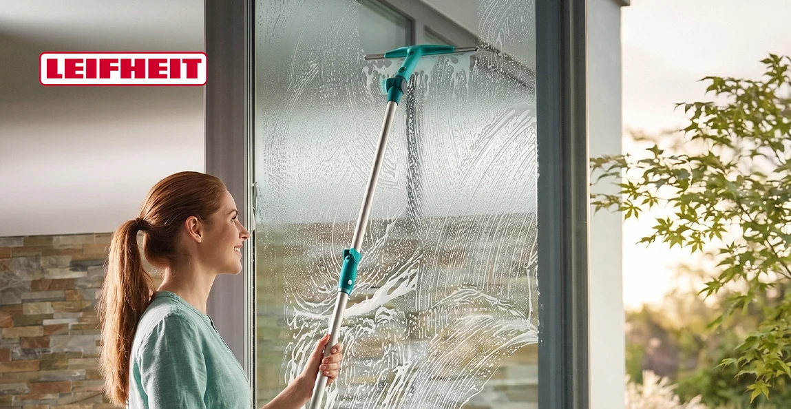 Ostke Leifheit tooteid ja saage kingituseks Leifheit aknapuhastaja Window Slider XL, 40cm!