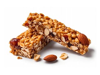 Breakfast cereals, muesli bars