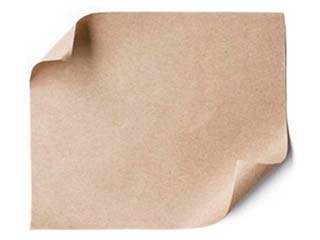 Wrapping paper in sheets