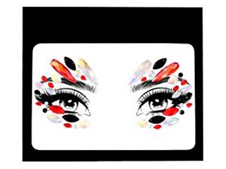 Face stickers and tattoos