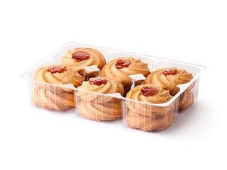 Biscuits, waffles and crisp bread