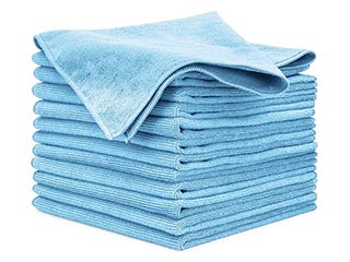 Cleaning cloths for glass and optics