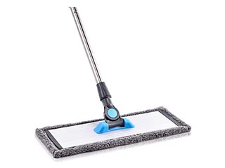 Mop holders and sticks