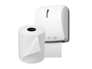 Бумажные полотенца в рулонах для держателей