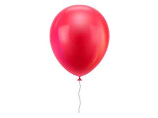 Balloons and garlands