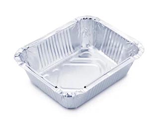 Aluminum dishes