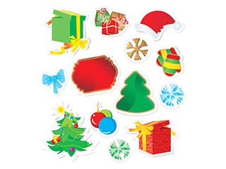 Christmas stickers
