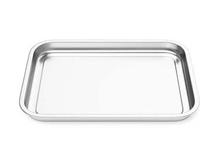 Trays and dishes for snacks