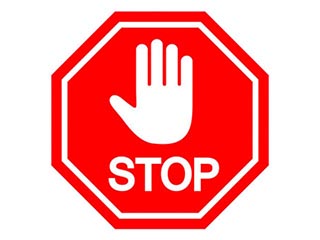 Предупредительные знаки и наклейки