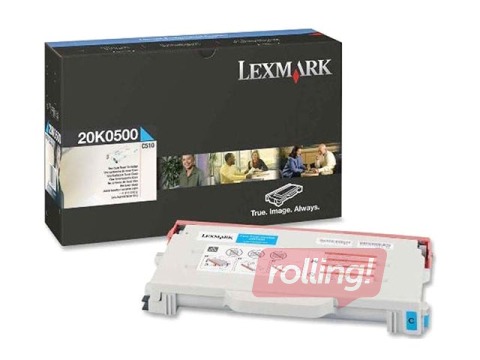 Toonerkassett Lexmark C510/ Optra C510, sinine, (3000 lk)