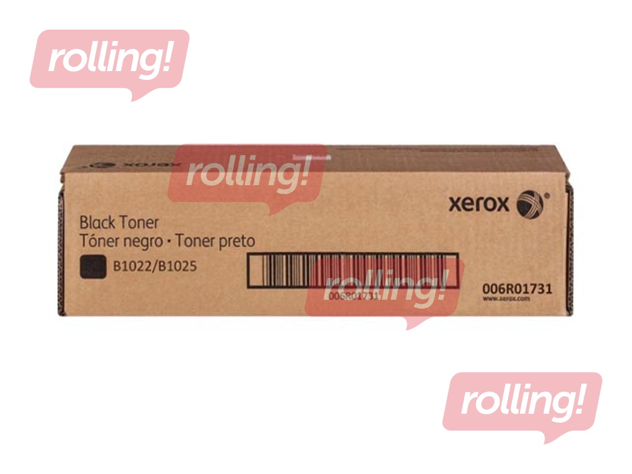 Toonerikassett Xerox B1025, must, 13700 lk.