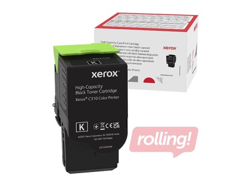 Tonerikasett Xerox C310/C315, must, 8000 lehte
