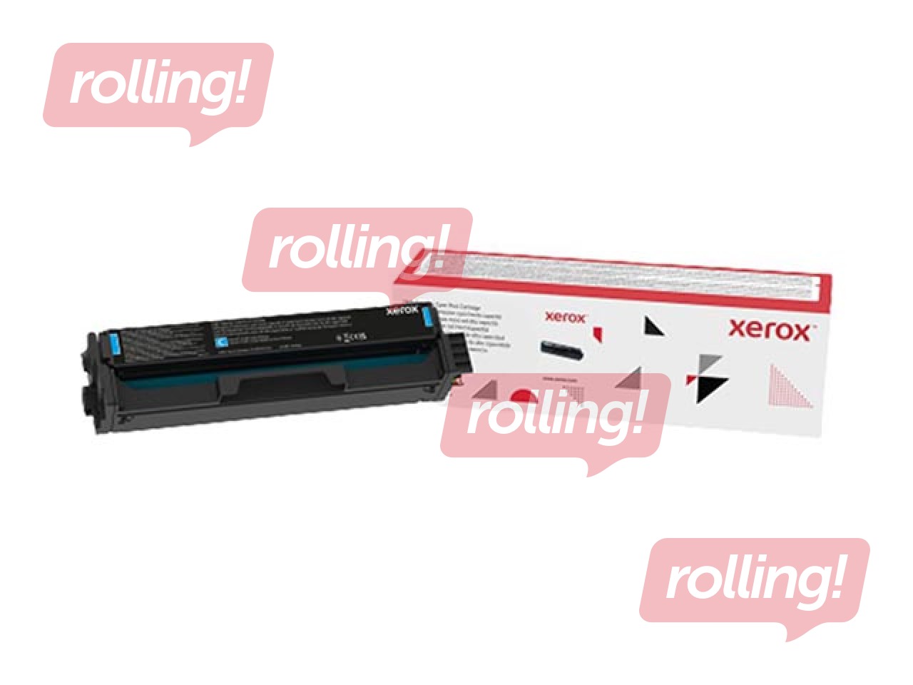 Tonera kasete Xerox C230 / C235, ciānzila (2500 lpp)