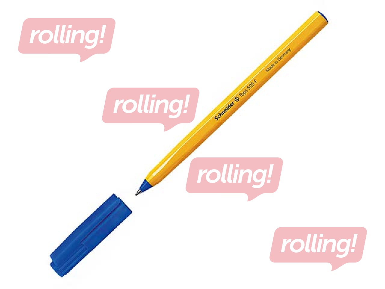 Ballpoint pen Schneider, 505 F, blue